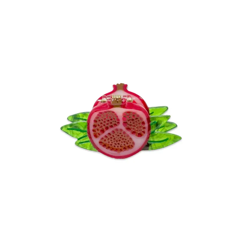 Mini Pomegranate Hair Claw Clip