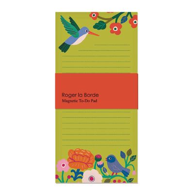 Birdsong Magnet Notepad