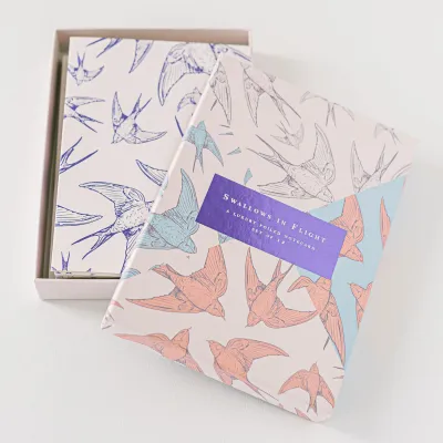 Swallows in Flight Stationery Sets