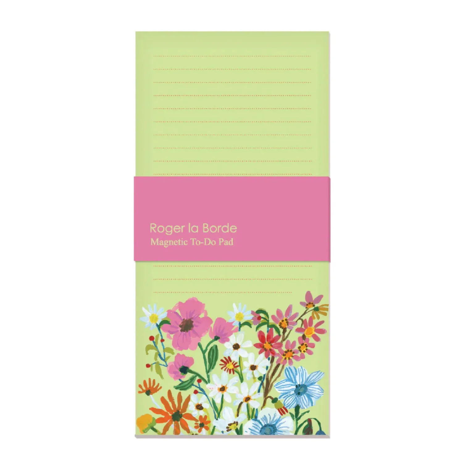 Flower Field Magnet To-Do Notepad