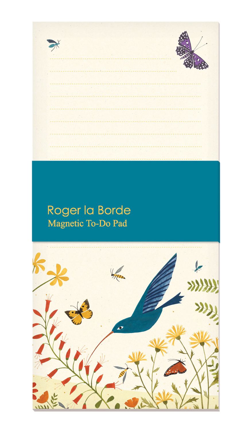Hummingbird Magnet To-Do Notepad