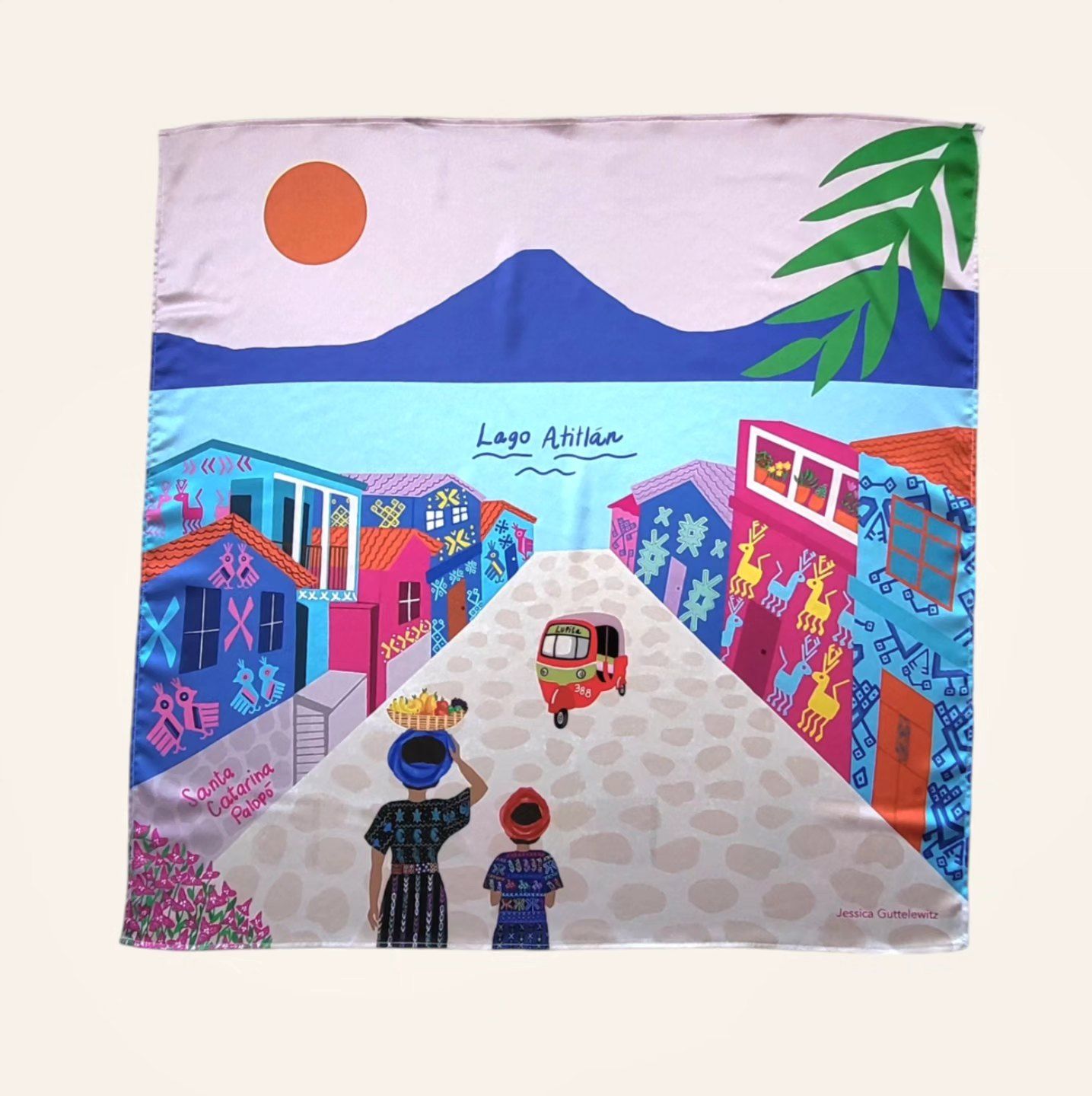 Pañuelo Lago Atitlán