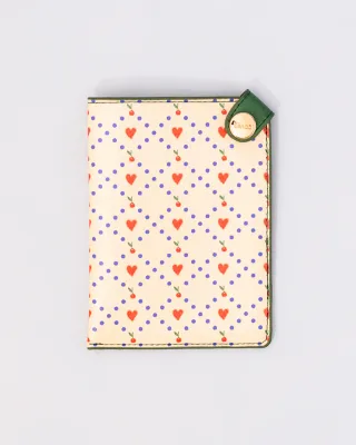 Getaway Passport Holder Cherry Hearts