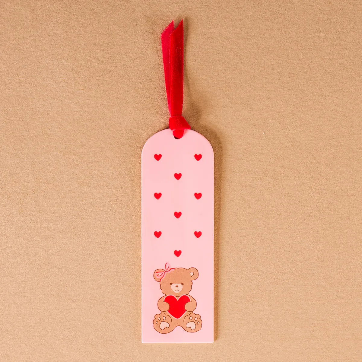Acrylic Bookmark-Teddy Bear Hugs