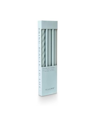Taper Candles Set De 3 - Celeste