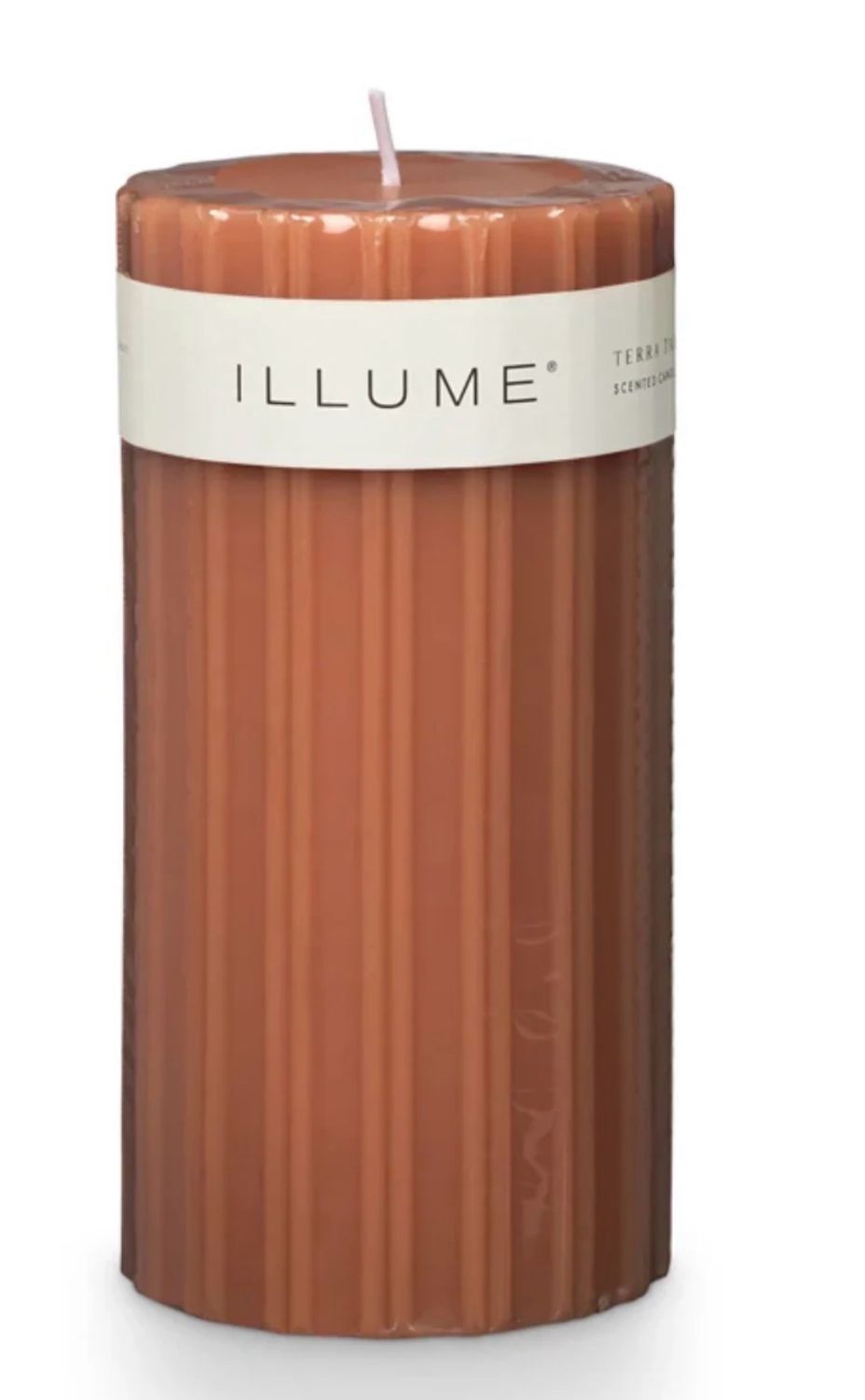Terra Tabac Medium Pillar Candle