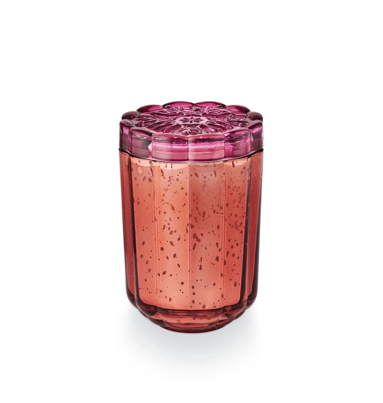 Pink Pepper Fruit Glass Candle