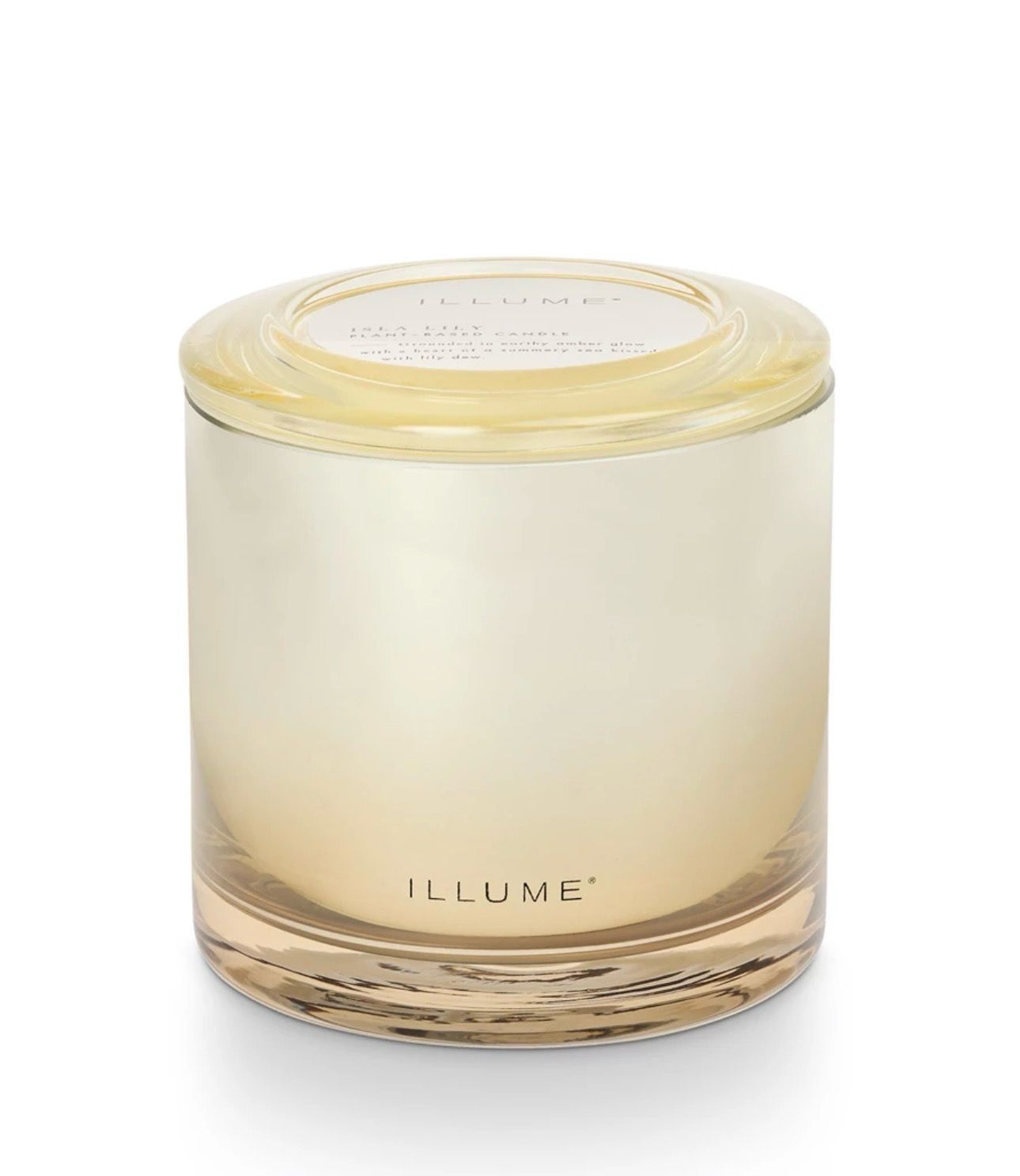 Isla Lily Glass Statement Candle