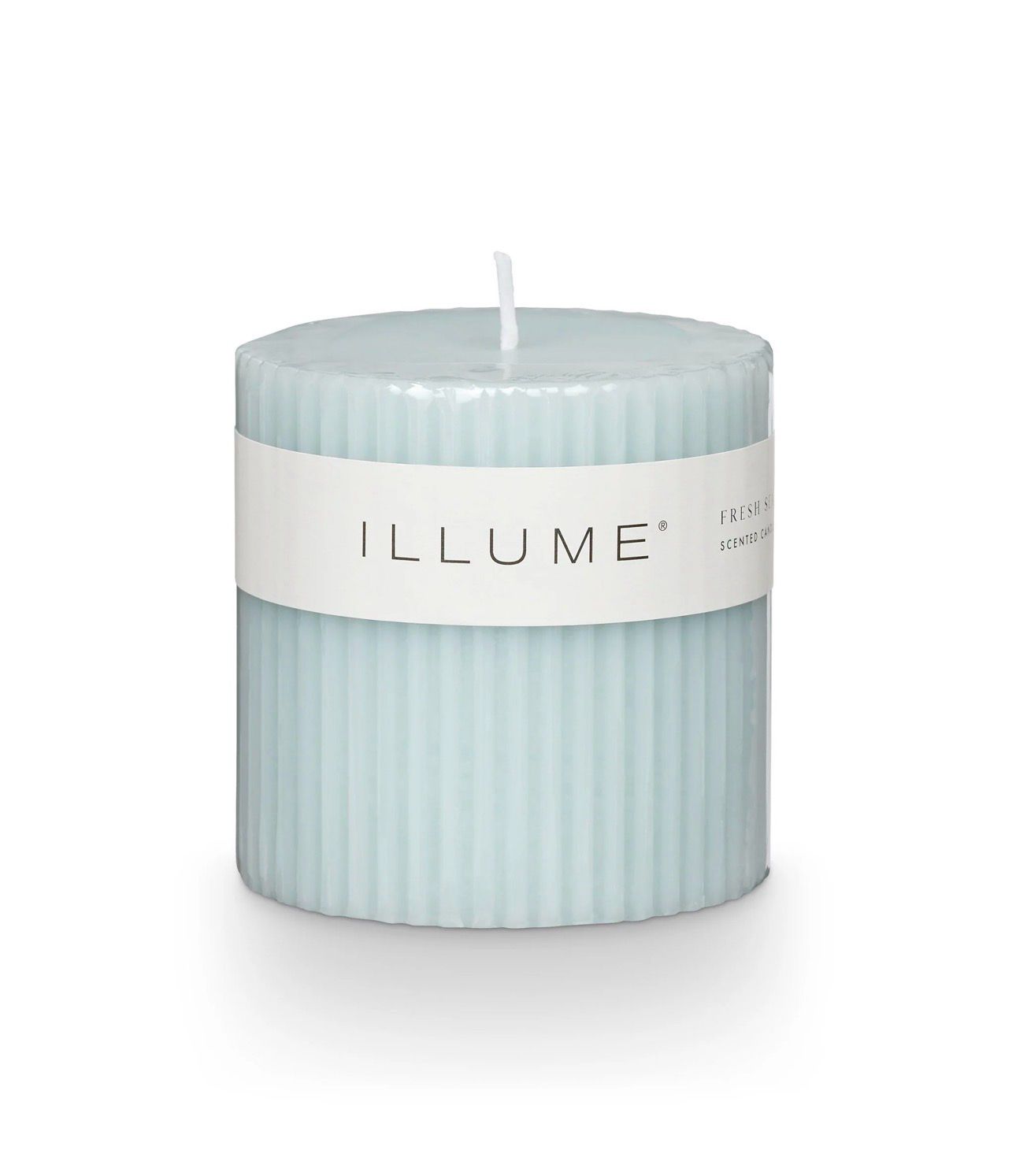 Fresh Sea Salt Small Pillar Candle