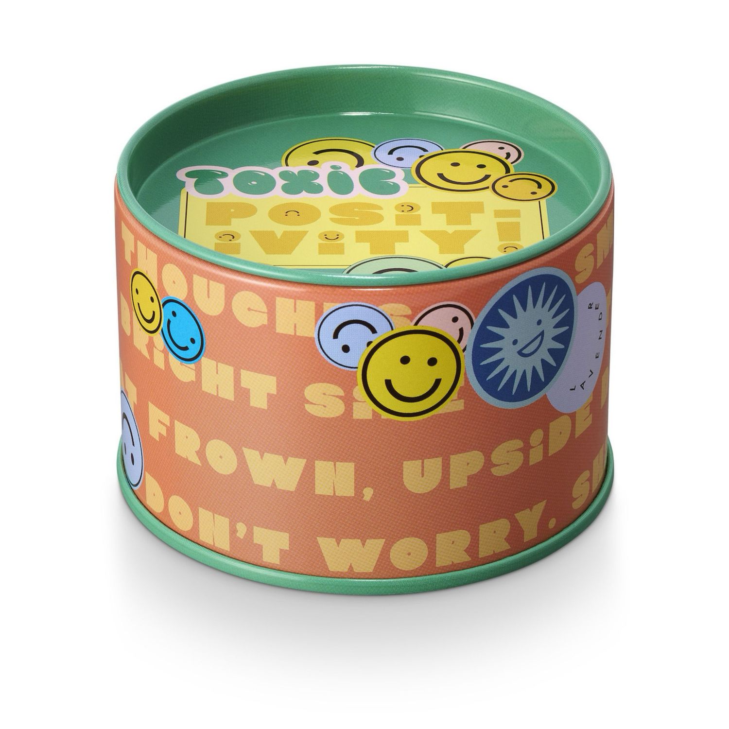 Toxic Positivity Twisted Tin Candle