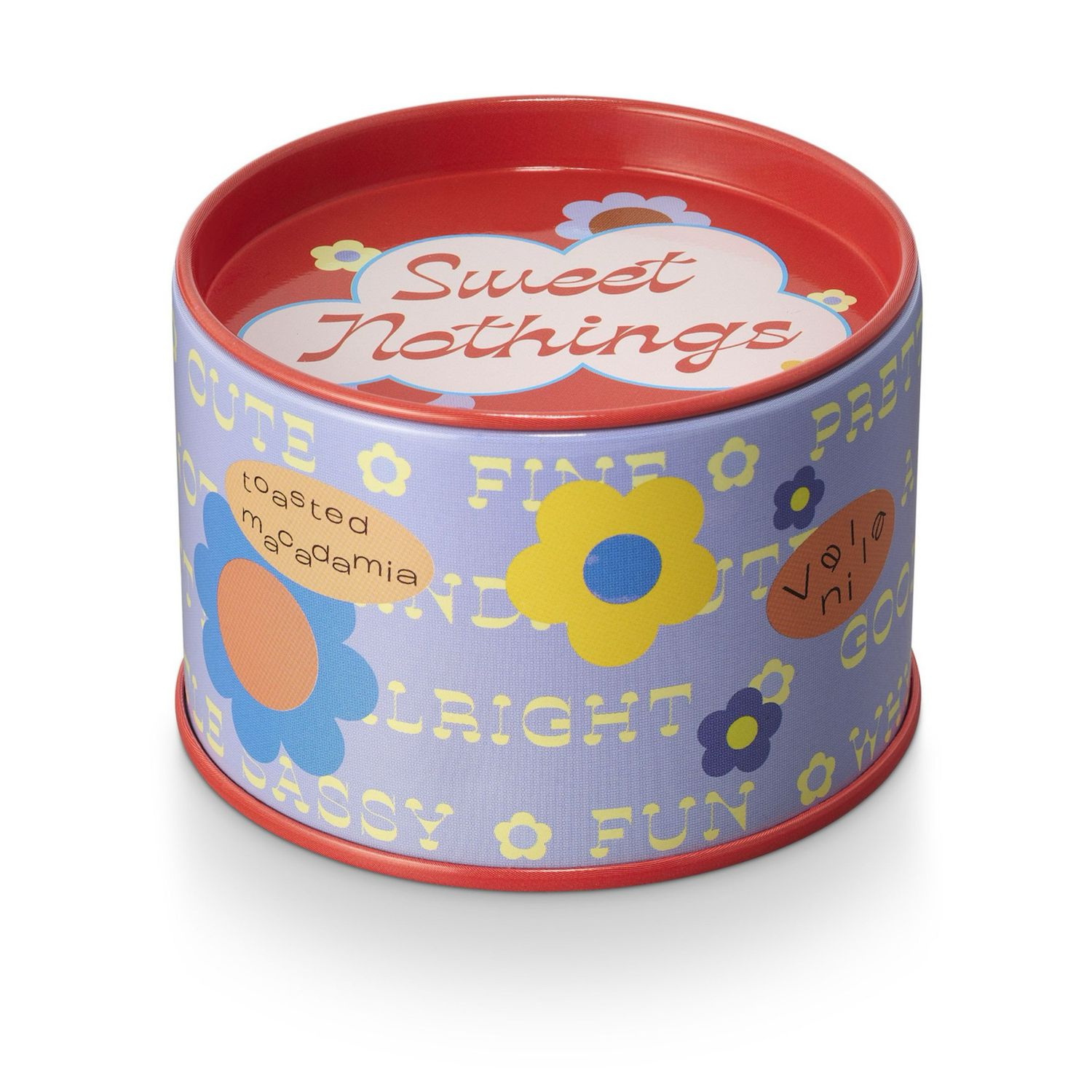 Sweet Nothings Twisted Tin Candle