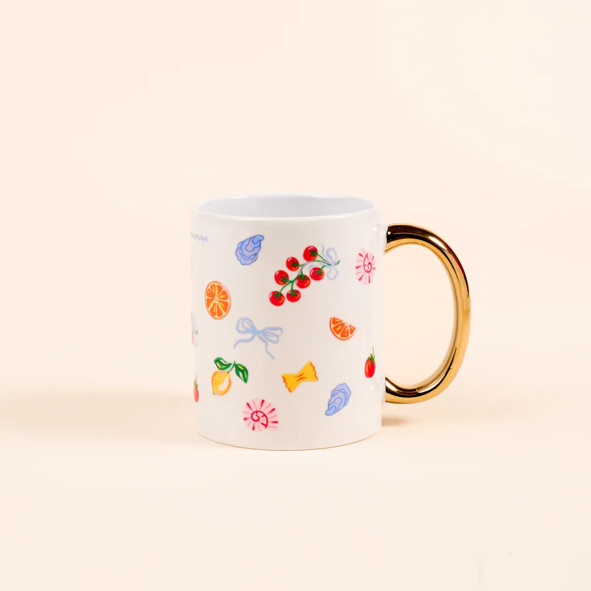11 oz Cozy Cute Ceramic Mug-Italian Summer