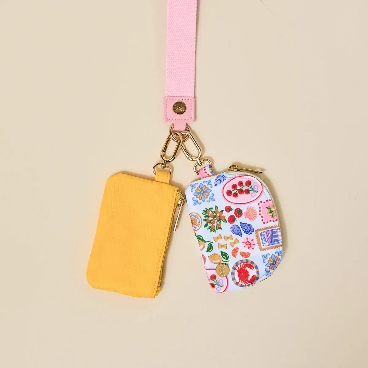 Dynamic Duo Pouch Wristlet-Ciao Bella