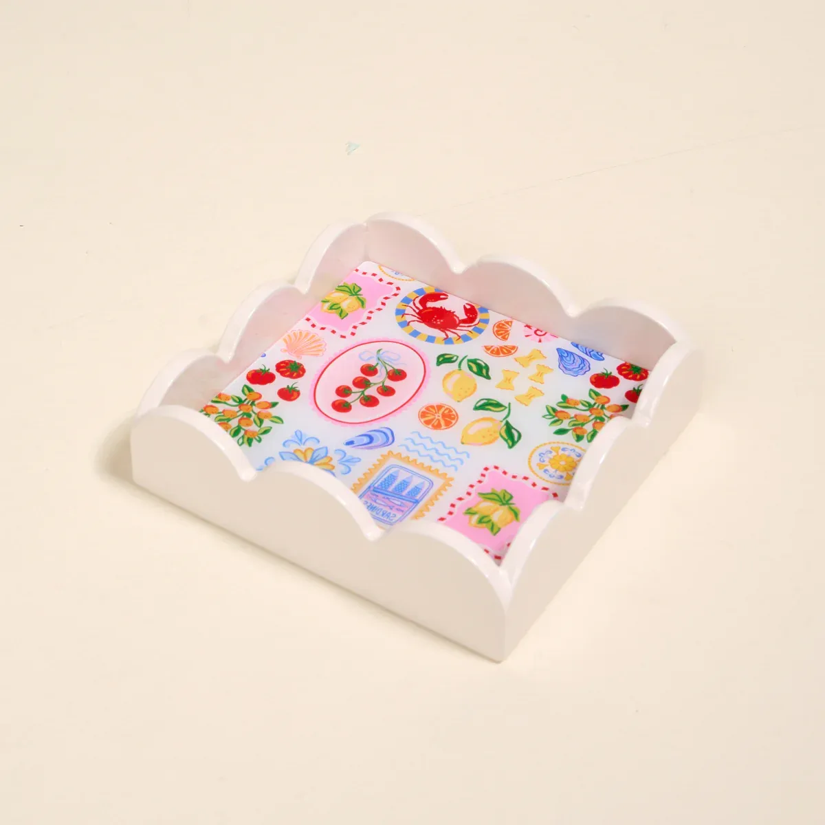 Scallop Trinket Tray-Ciao Bella