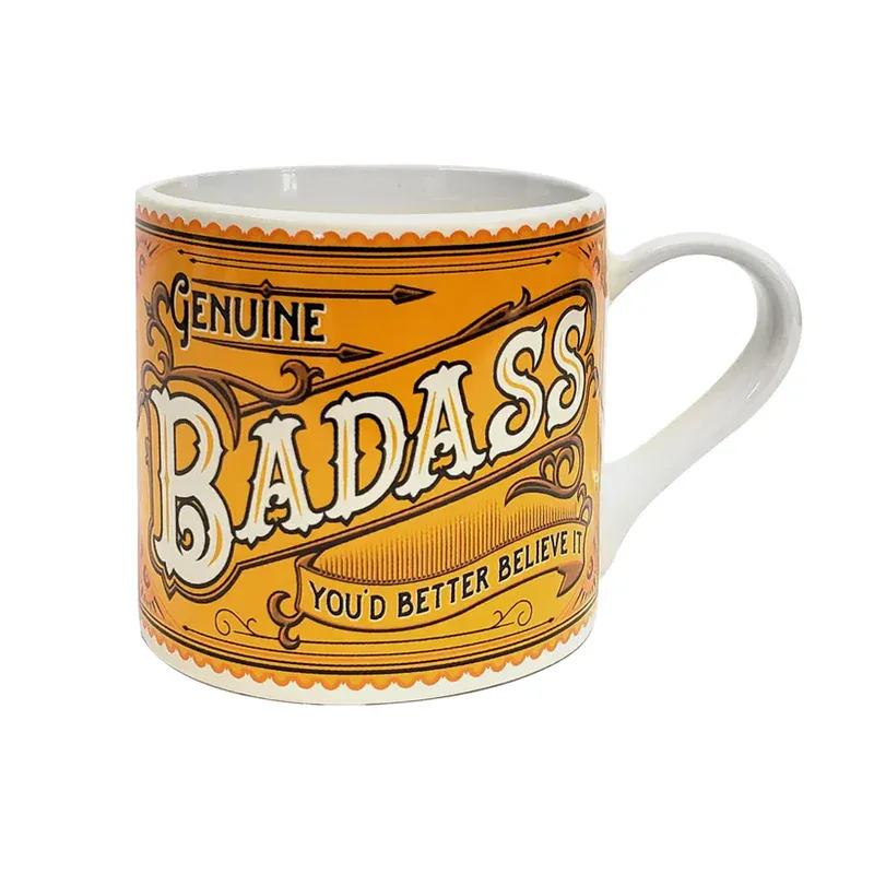 Genuine Badass Porcelain Mug