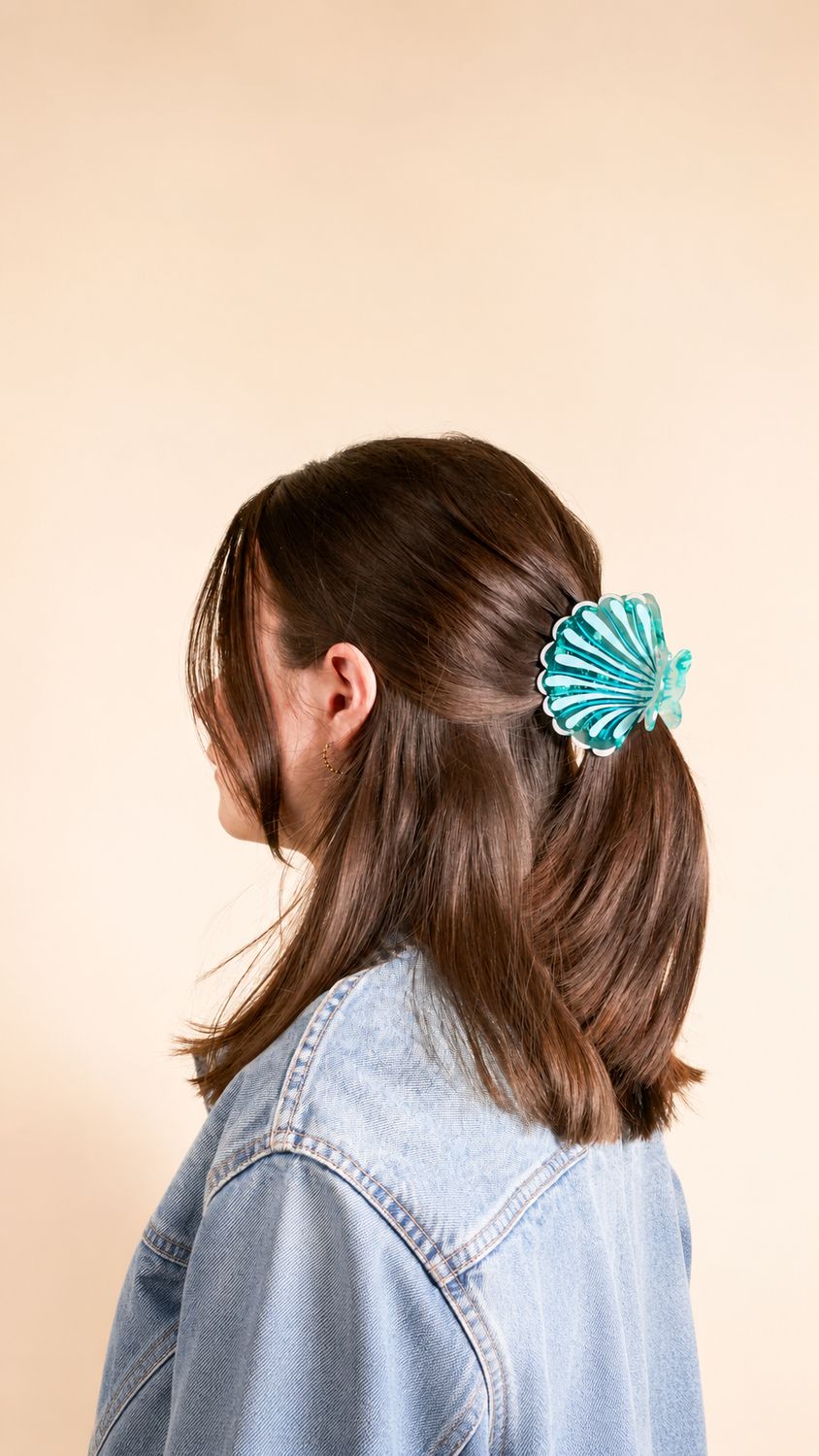 Seashell Claw Clip
