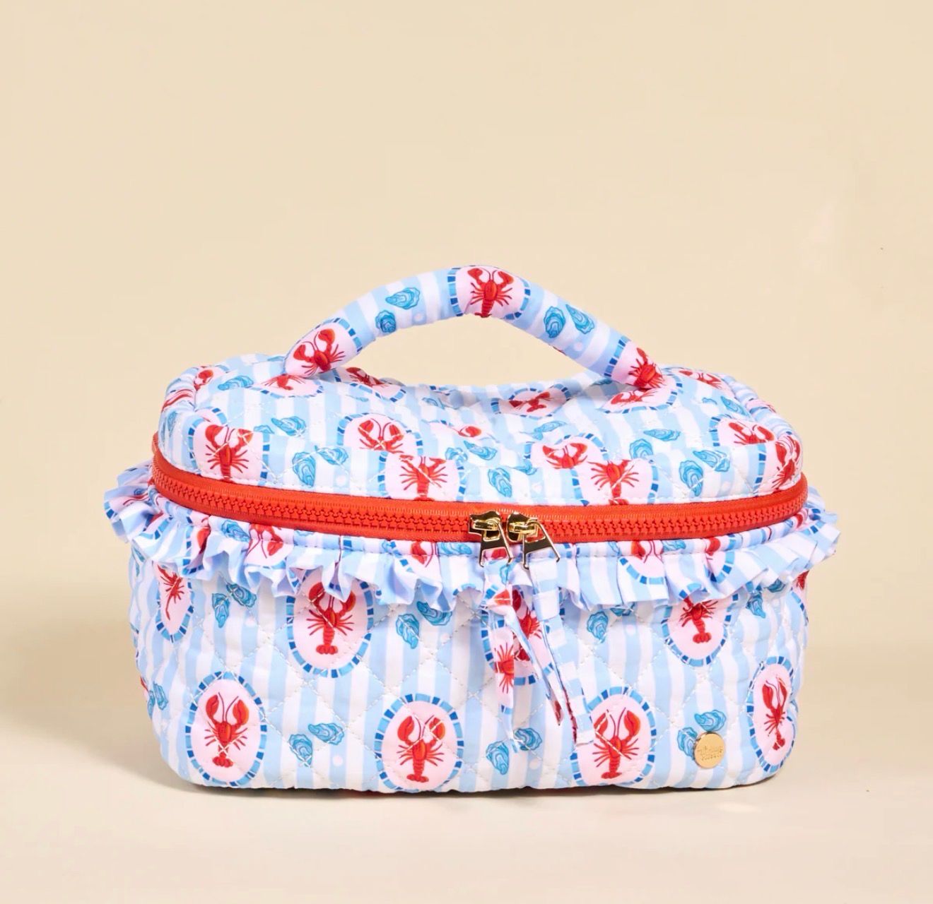 Harbor House Glam &amp; Go Quilted Cosmetic Bag