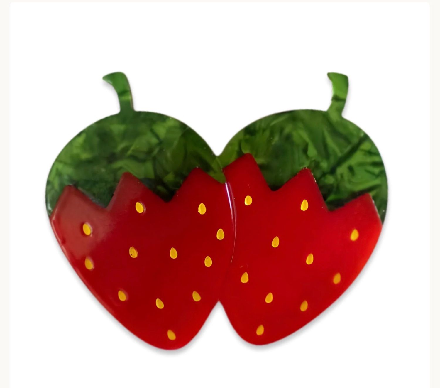 Strawberry French Barrette