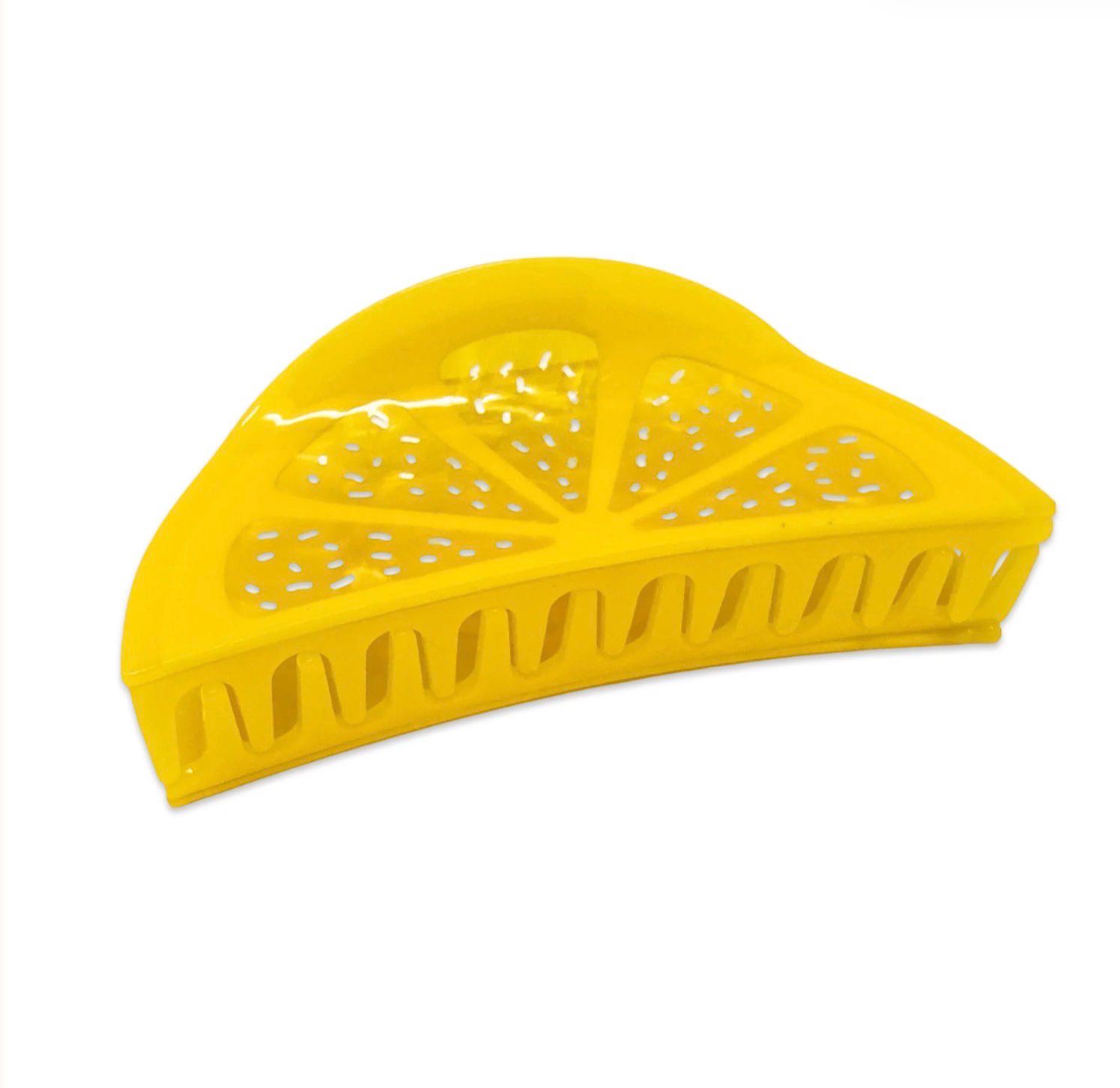 XL Lemon Slice Hair Claw Clip