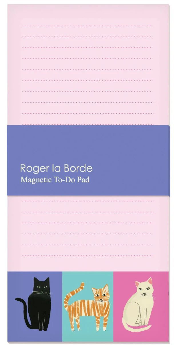 Cat Etiquette Magnet To-Do Notepad