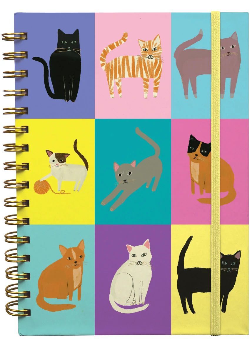 Cat Etiquette Cuaderno Con Espiral