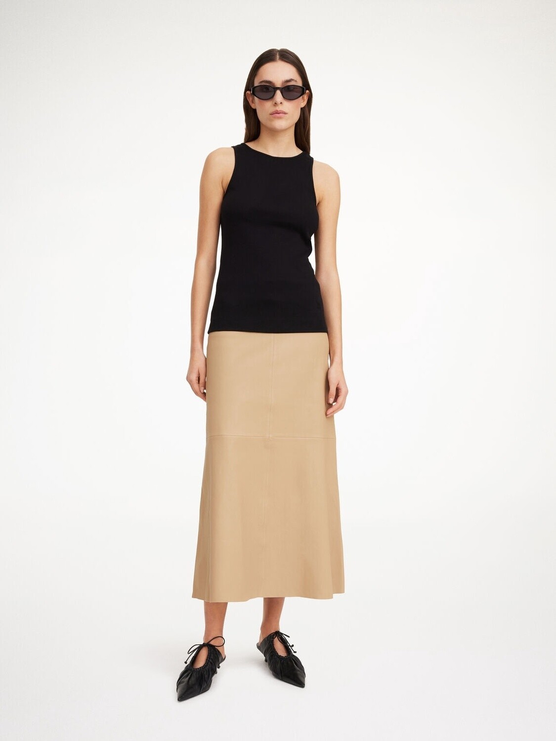 Simoas Leather Skirt