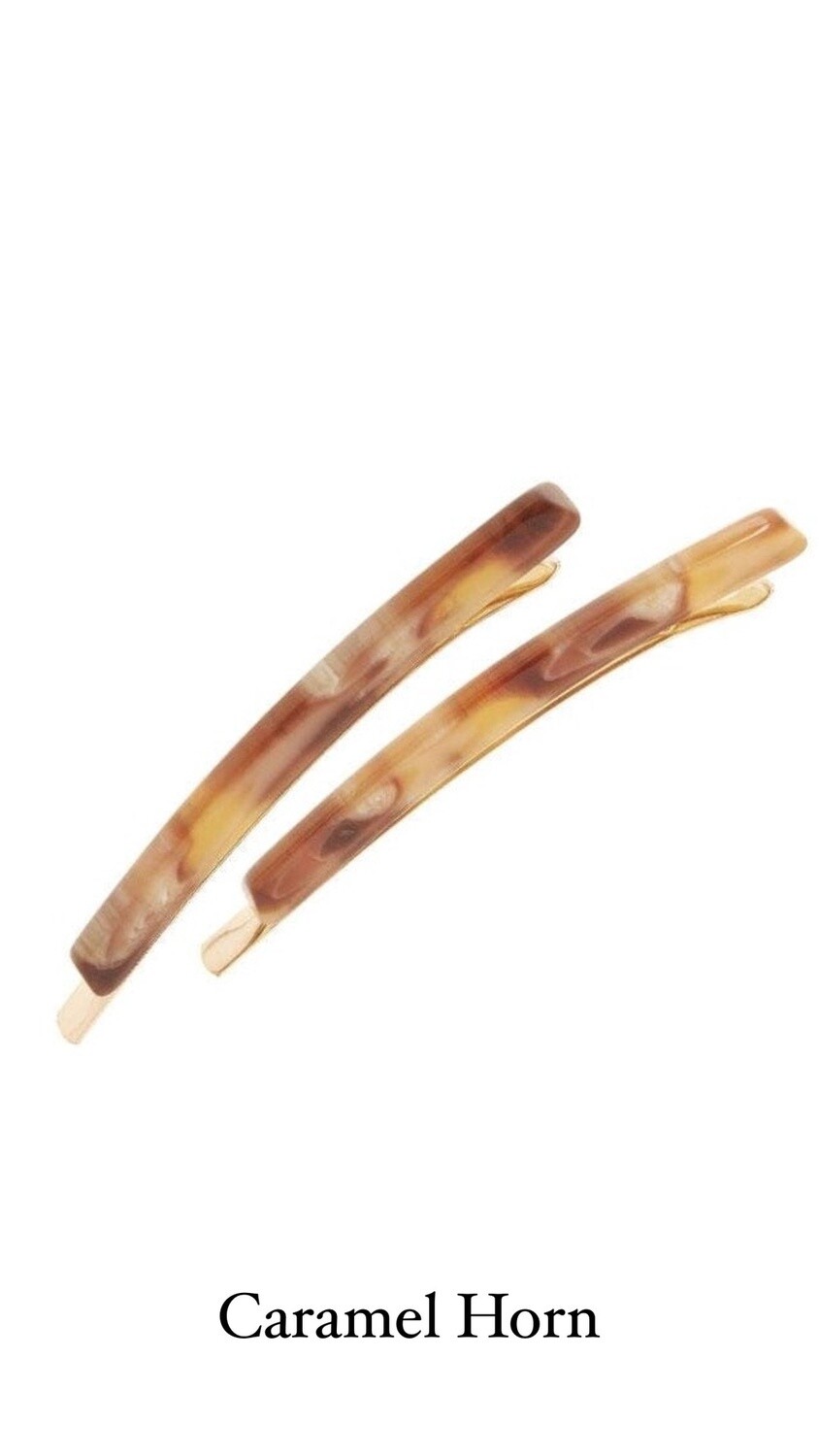 Bobby Pin Pair on Gold
