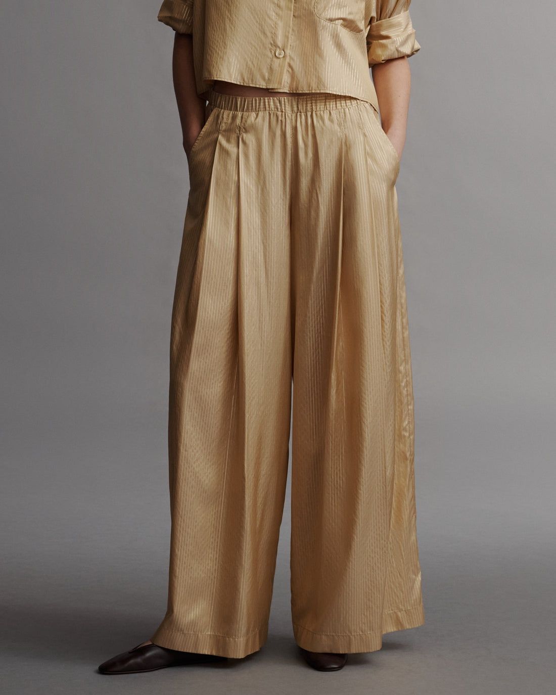 Sag Harbor Silk Pull on Pant