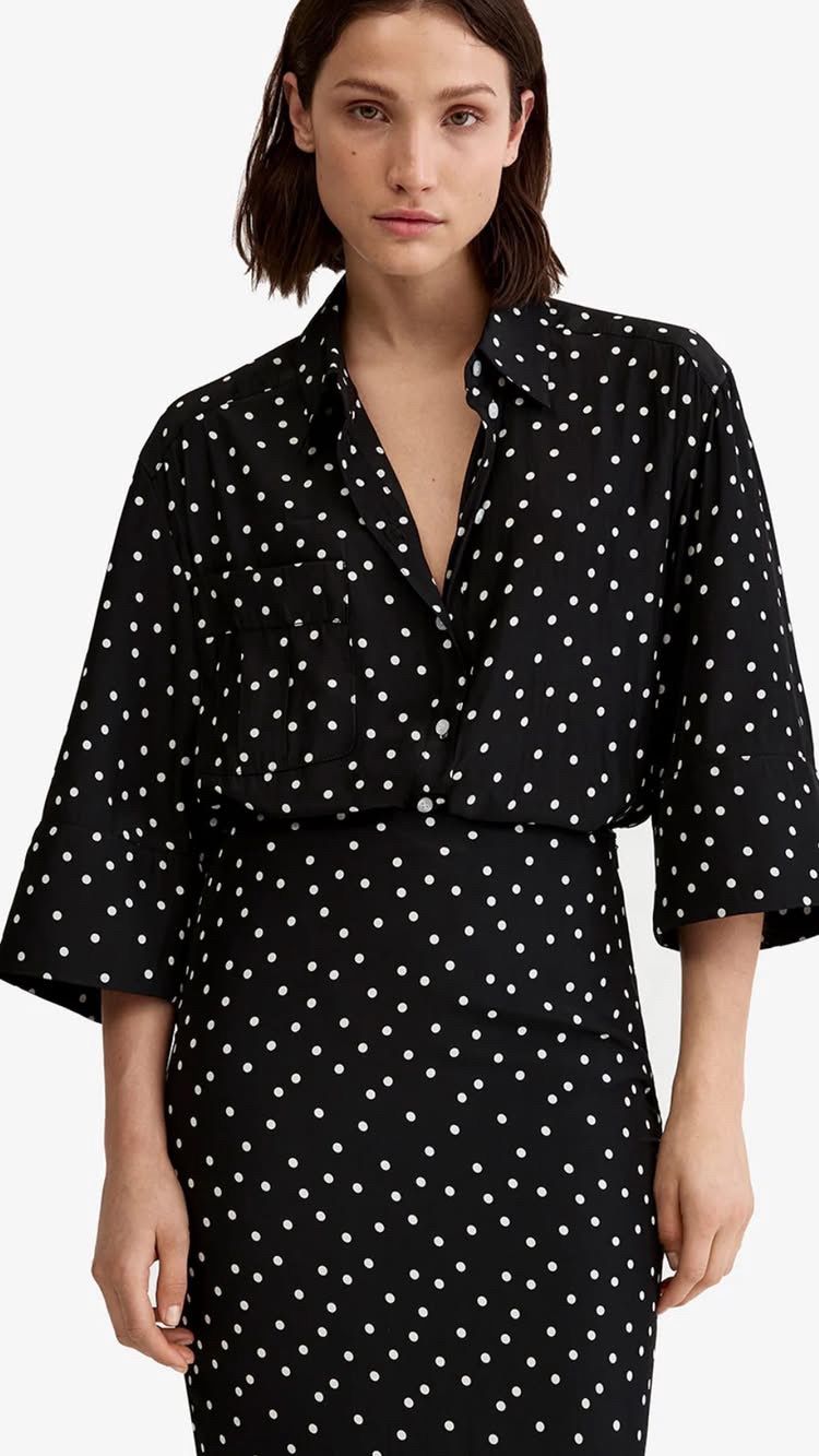 3/4 Sleeve Relaxed Shirt