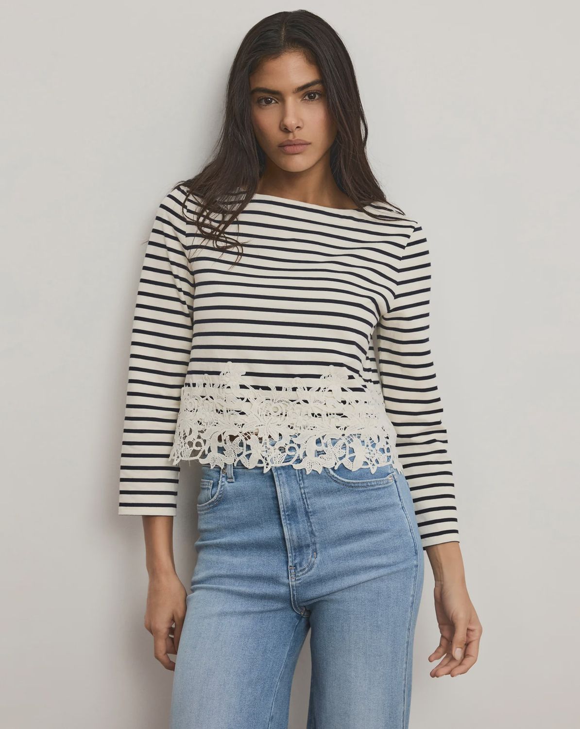 Hovey Top with Lace