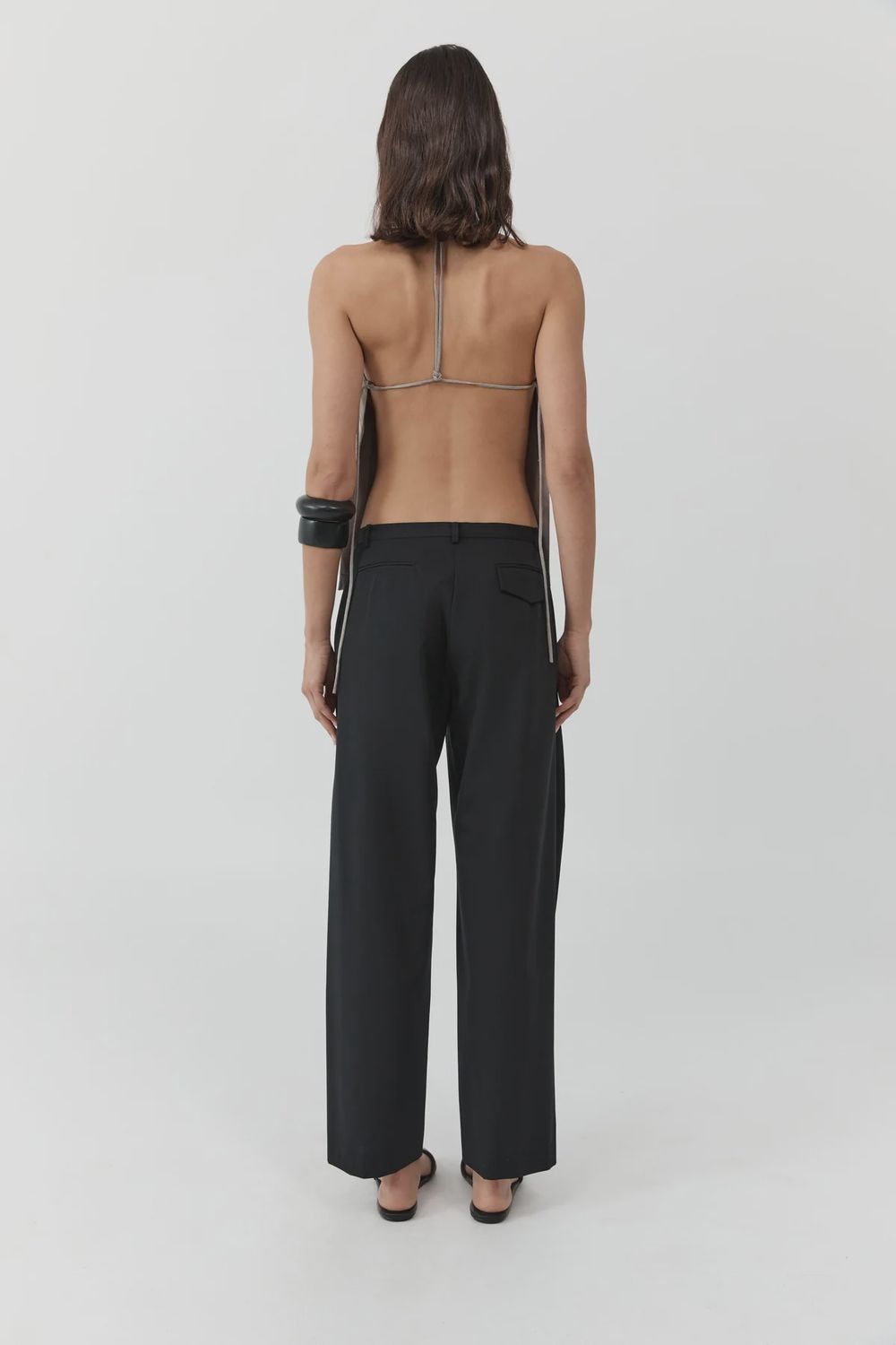Fine Band Balloon Pants
