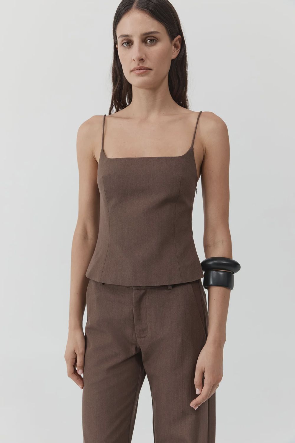 Silk Canvas Cami
