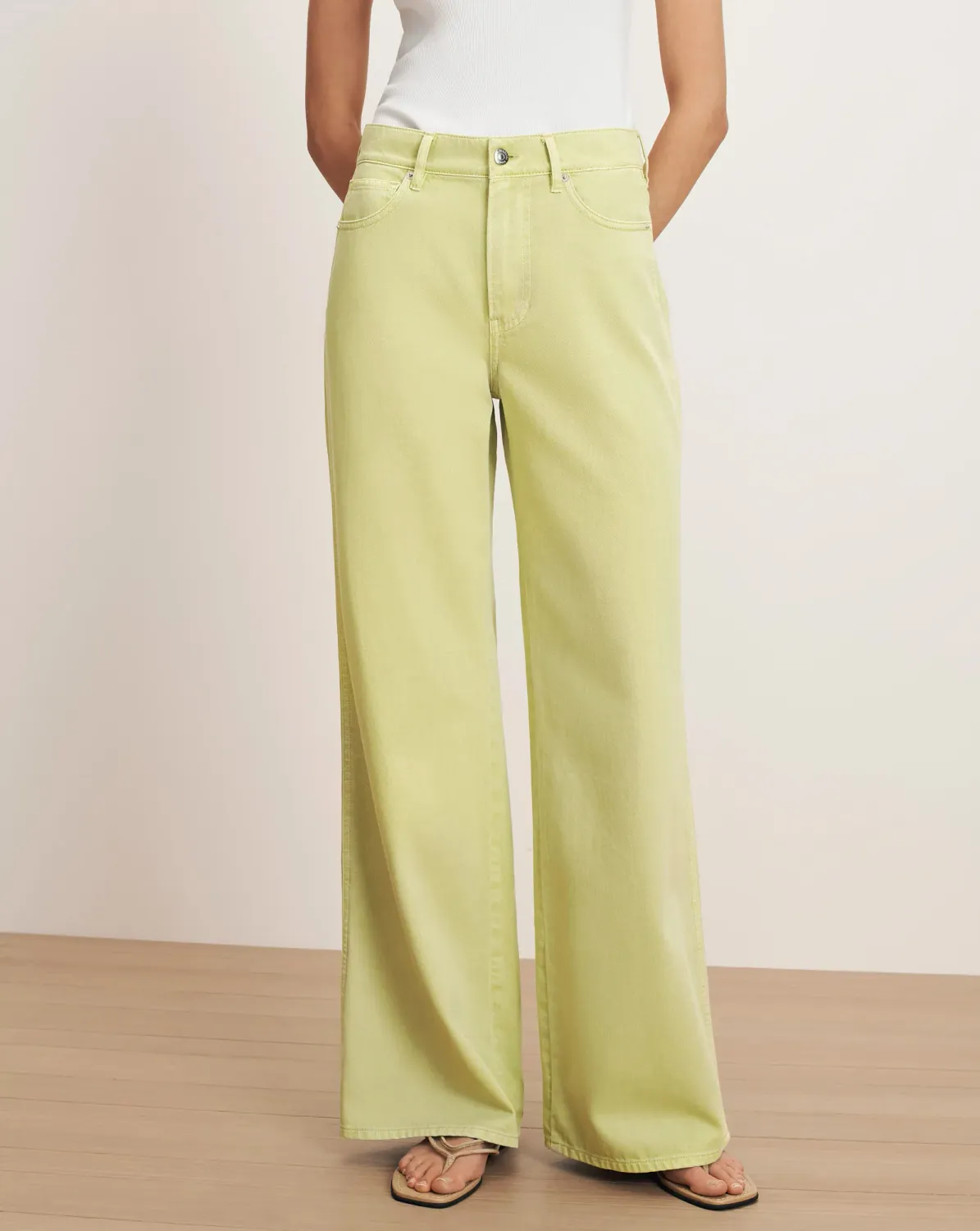 Kasey Wide Leg - Pistachio