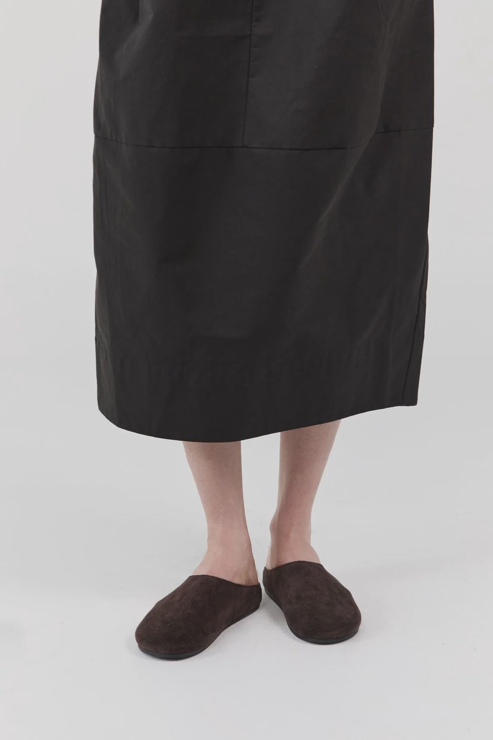 Suede Mule