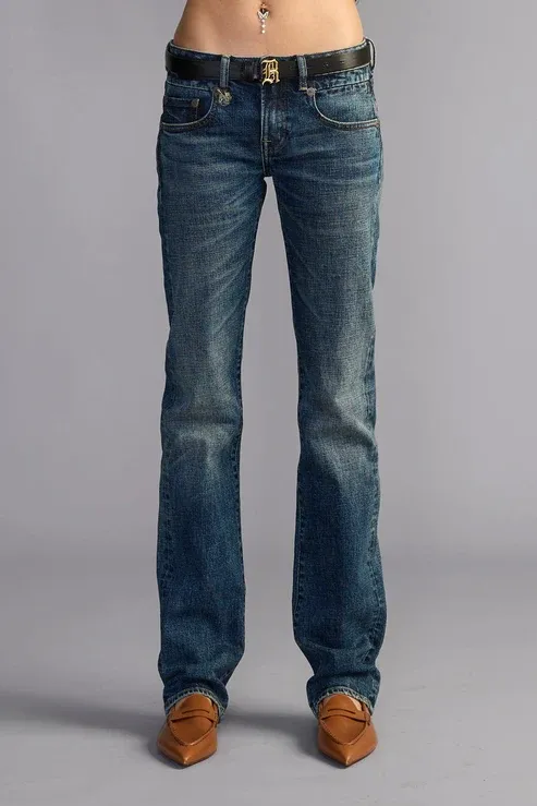 Tobi Boy in Mire Blue Stretch