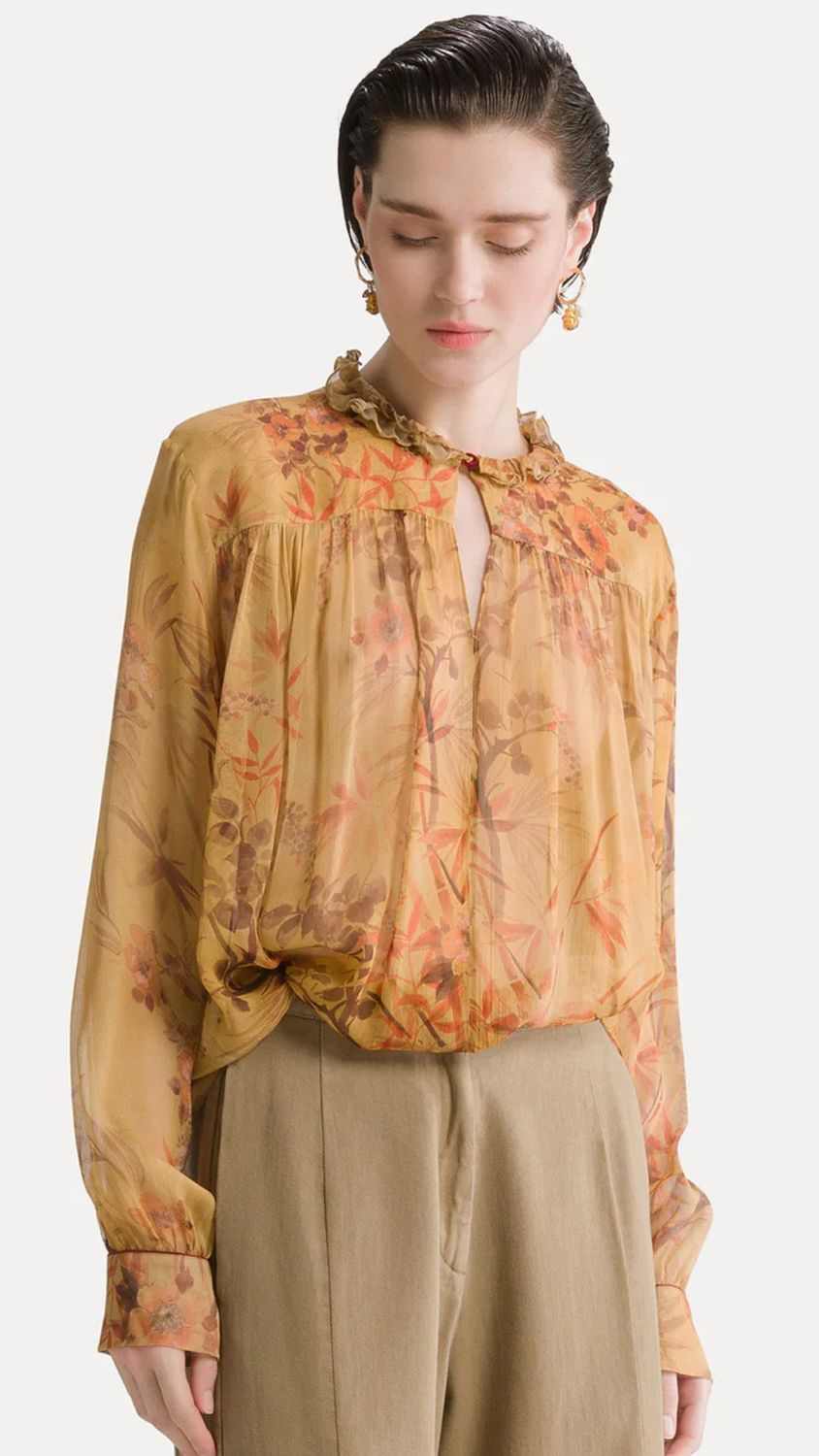 Le Bambou Secret Creponne Shirt