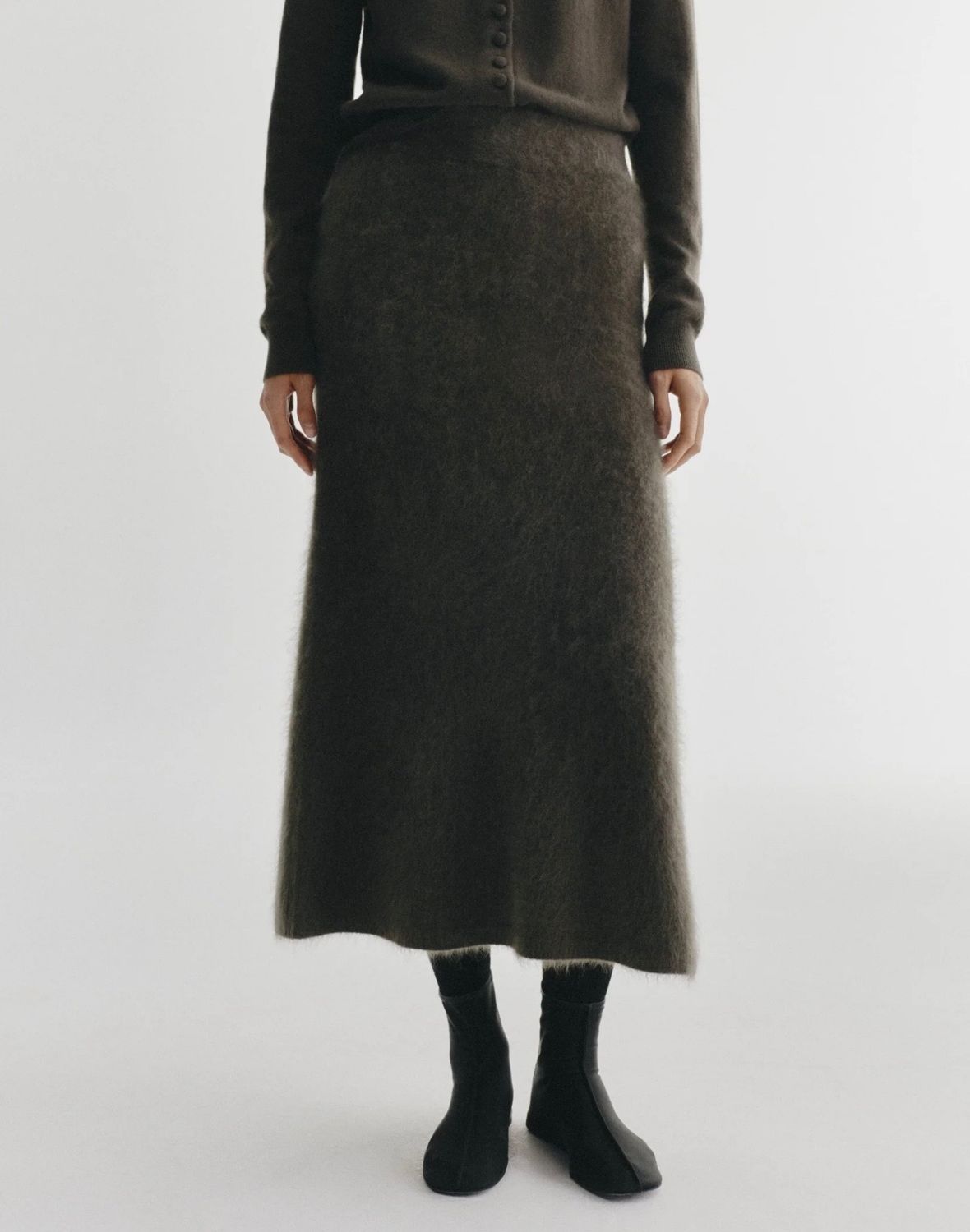 Asta Skirt in Brushed Cashmere
