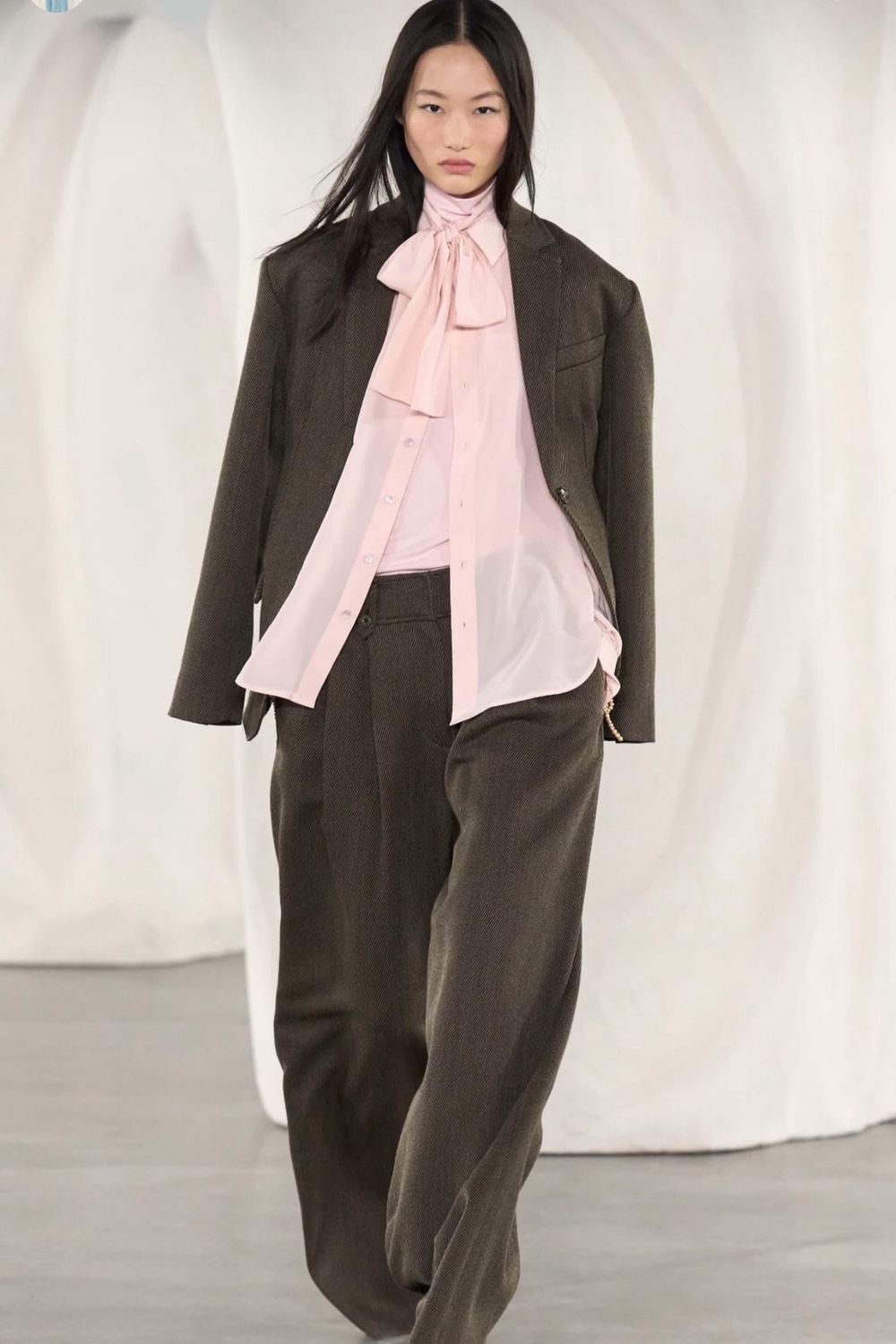 Catroux L/S Silk Blouse