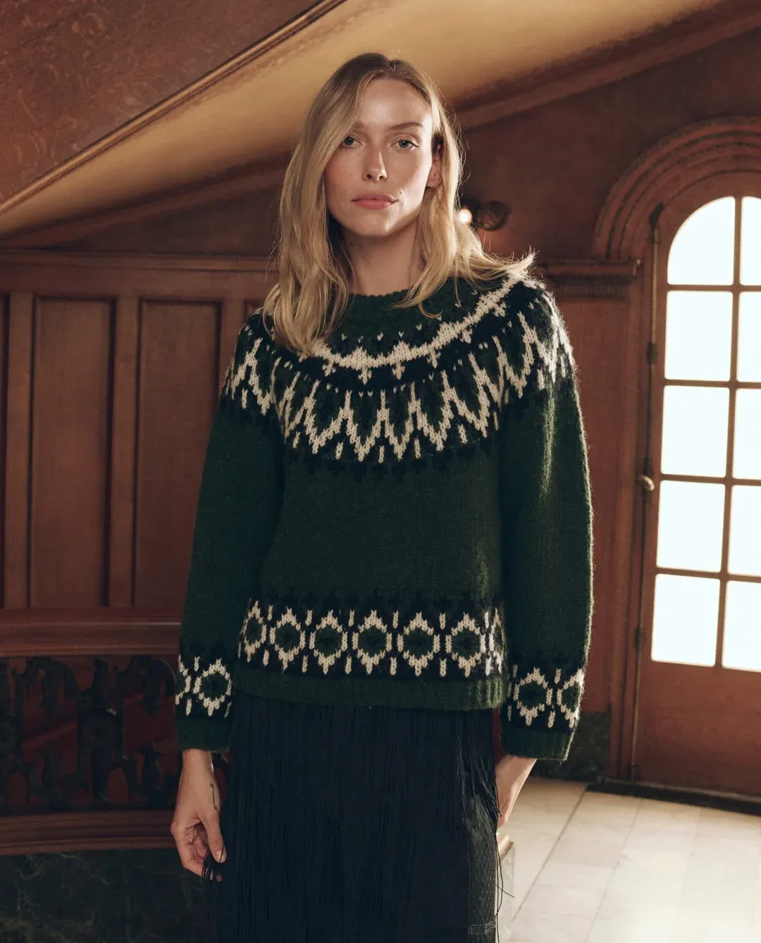 The Arctic Fairisle Pullover