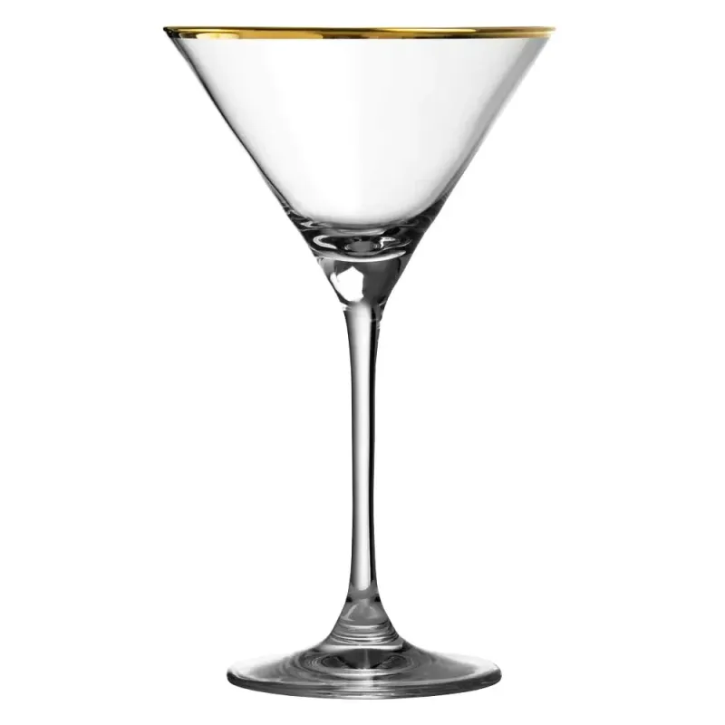 Urban Bar Verdot Gold Rim Martini