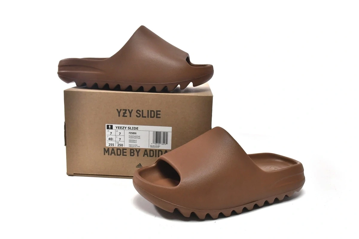 Yeezy slide flax