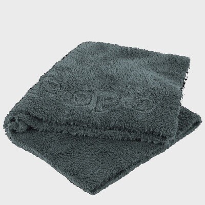 Charcoal Blanket Edgeless Microfiber Towel 3 Pack