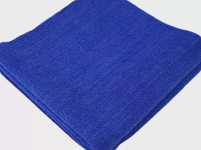 400 GSM Edgeless Microfiber Towel 2 Pack (Dark Blue)