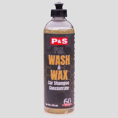 Wash and Wax Car Shampoo 16 oz