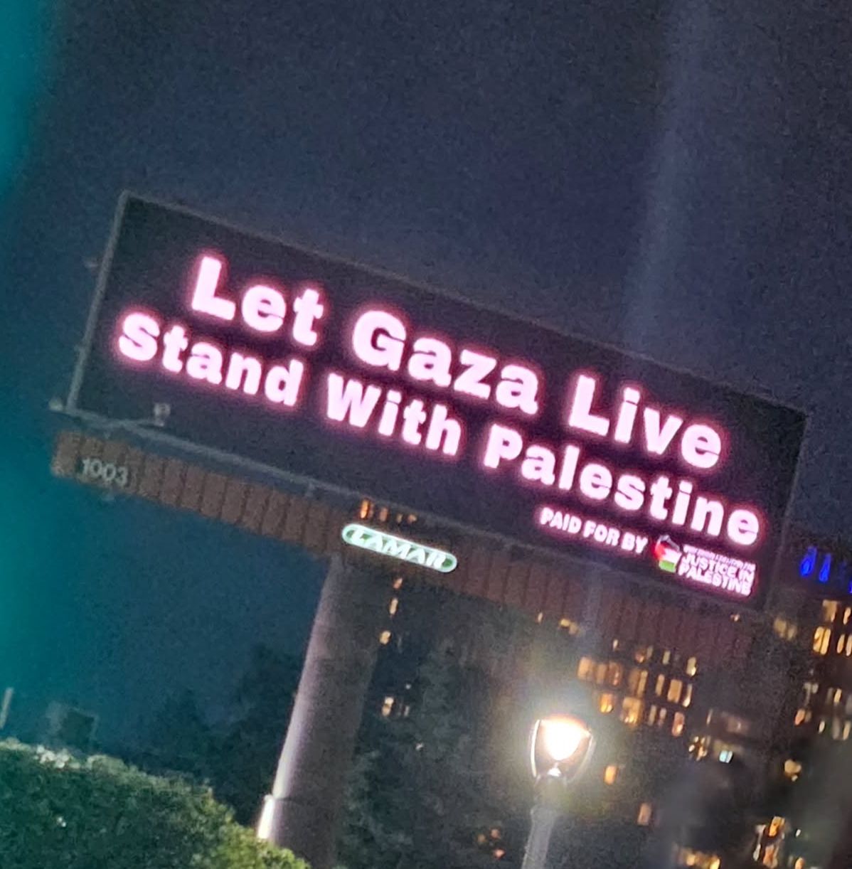 Gaza Billboard