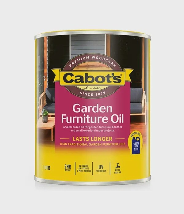 Garden Furniture Oil 1L Water Based