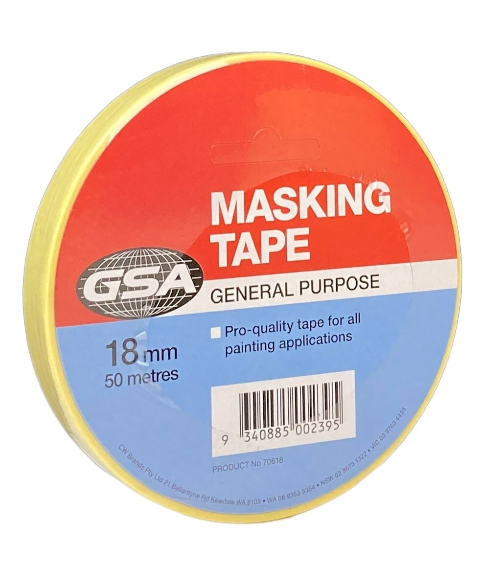 Masking Tape 18mm x 50m