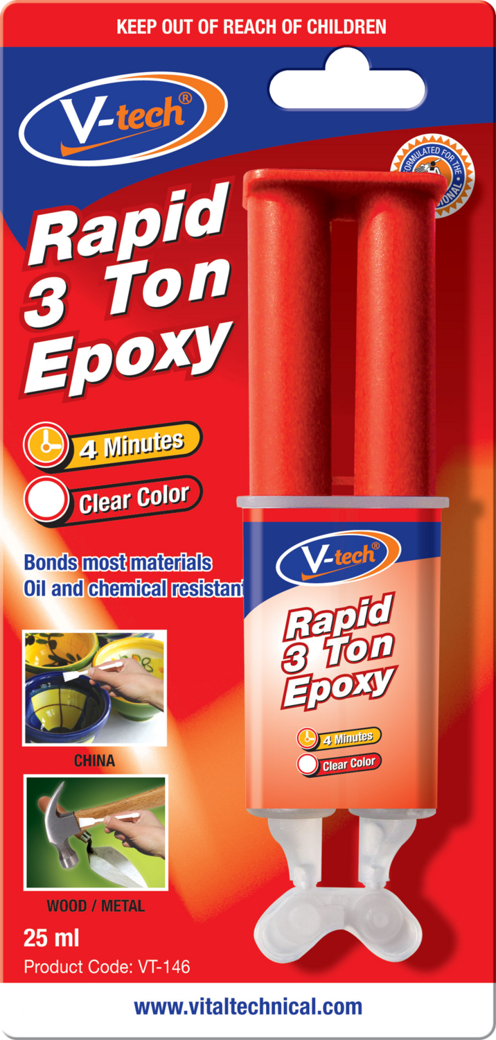Epoxy Rapid 3-Tonne 4-Min 25ml