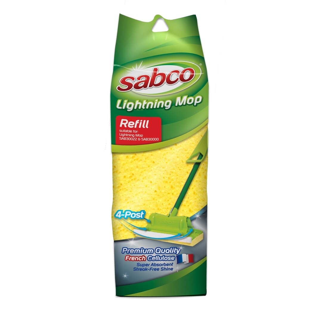 LIGHTNING SPONGE MOP REFILL SINGLE PACK