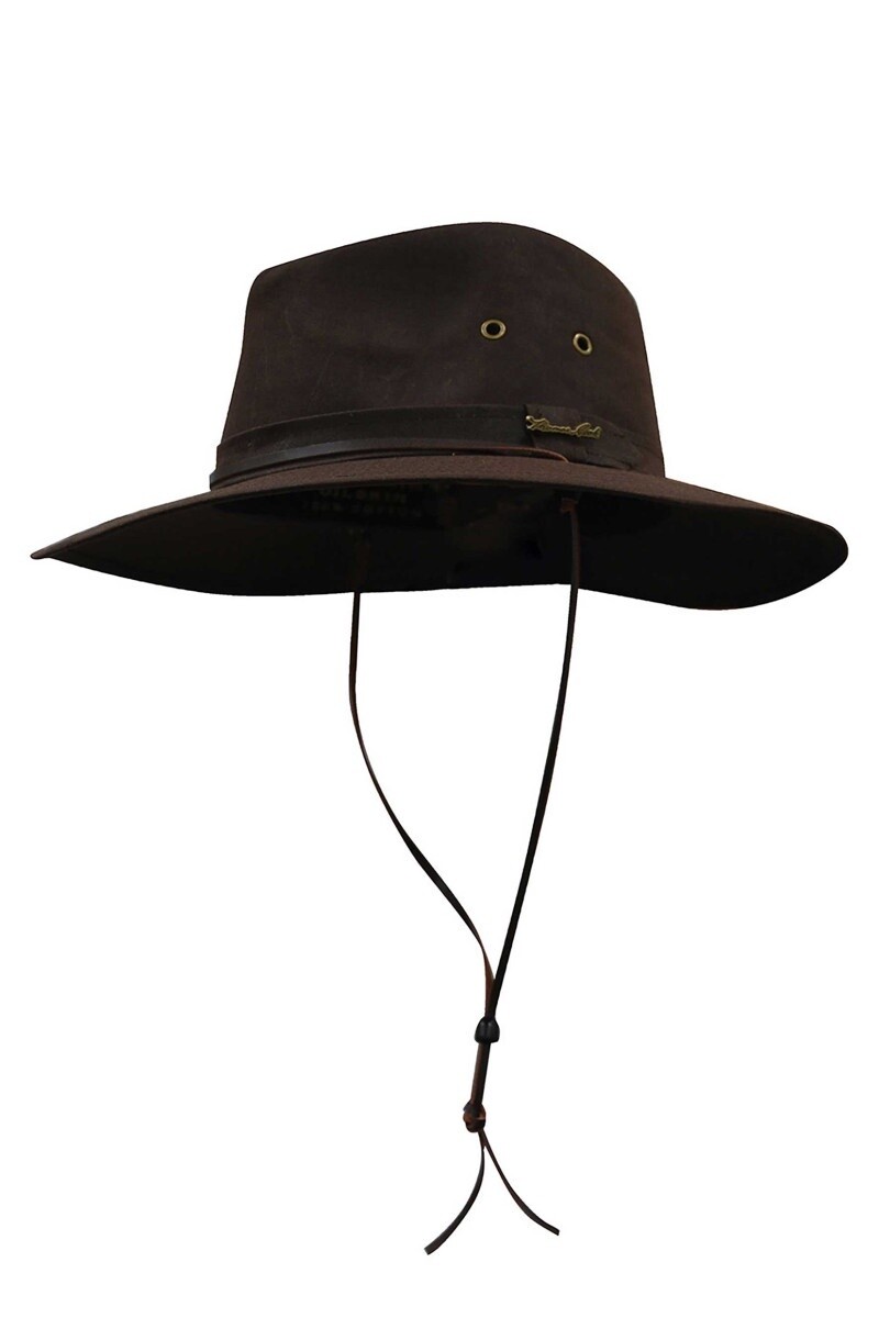 OILSKIN WIDE BRIM HAT